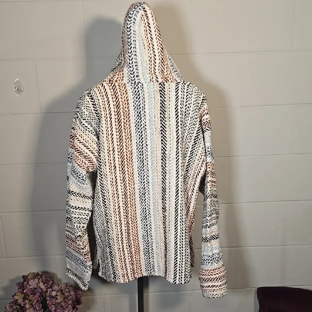 Multicolor Striped Hoodie - Picture 8 of 14